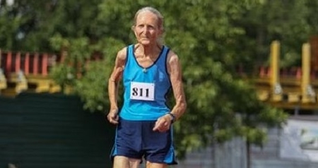 80-річна черкащанка встановила рекорд України з бігу