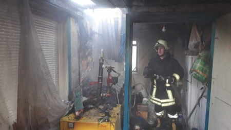 За добу на Черкащині ліквідували дві пожежі