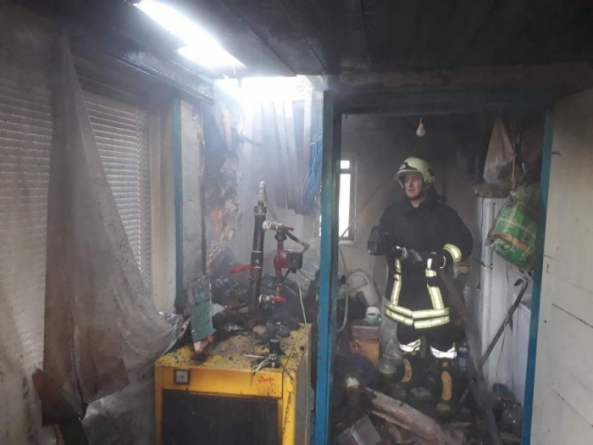За добу на Черкащині ліквідували дві пожежі