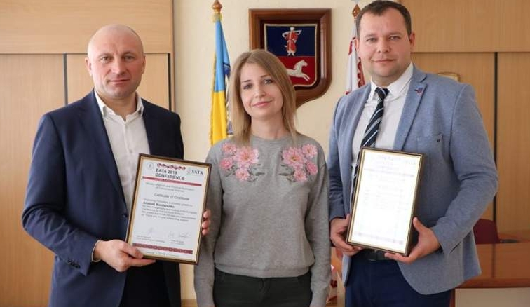 Подяку за показовий рівень в організації європейської конференції отримали Бондаренко і Волошин