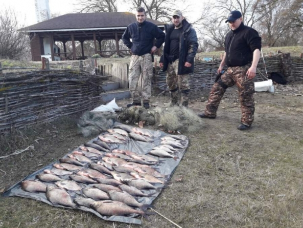 На території Роського іхтіологічного заказника на гарячому затримано браконьєра (фото)