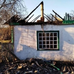 На Смілянщині рятувальники ліквідували пожежу надвірної споруди