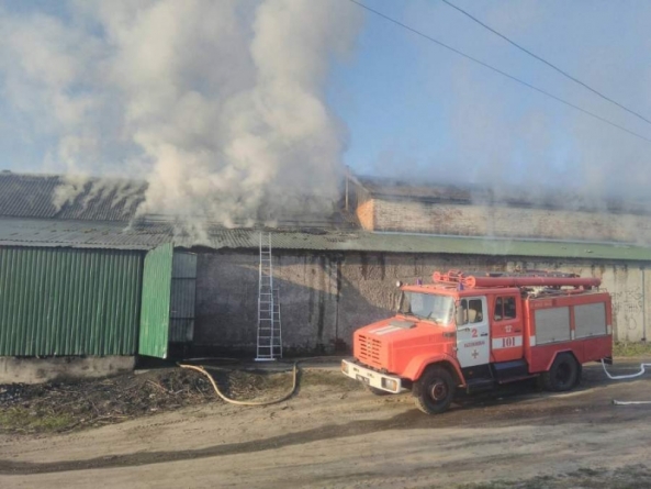 У Єрках пожежники врятували від вогню 20 тон вугілля