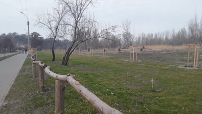Ще один парк створюють у Черкасах на березі Дніпра