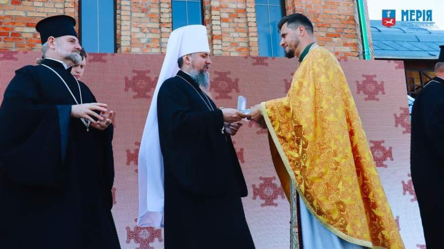 Черкаси відвідав Предстоятель Православної церкви України Епіфаній