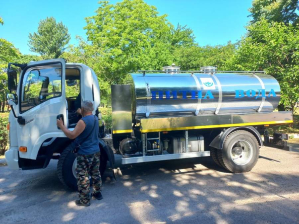 КП «Черкасиводоканал» відправив автоцистерни з водою на допомогу місту Нікополь