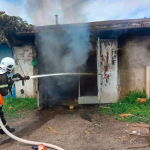 Рятувальники ліквідували пожежу в гаражі в Черкаському районі