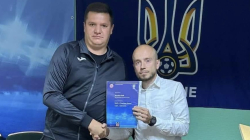 Уманський тренер з футболу Юрій Деренюк отримав Міжнародну професійну тренерську ліцензію “А” UEFA