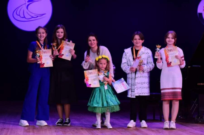 Учні музичної школи посіли переможні місця на Всеукраїнському конкурсі