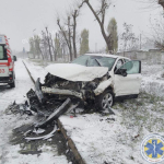Через погіршення погодних умов на Черкащині надали допомогу постраждалим у чотирьох ДТП
