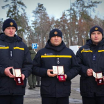 Президент України відзначив черкаських рятувальників