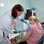 У Гельмязівській громаді від дифтерії, правця та ковіду вакцинували майже 50 осіб