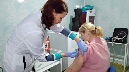 У Гельмязівській громаді від дифтерії, правця та ковіду вакцинували майже 50 осіб
