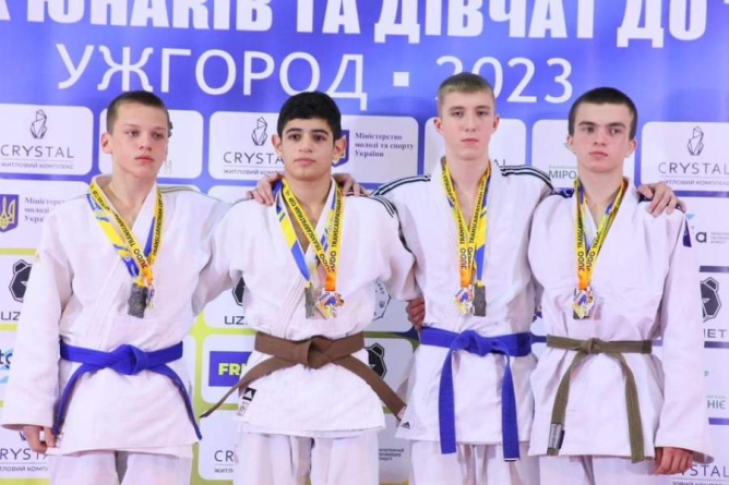 Черкаські дзюдоїсти посіли призові місця на чемпіонаті України