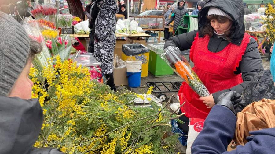 У Черкасах до Міжнародного жіночого дня традиційно запрацює квітковий ярмарок