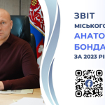 Мер Черкас Анатолій Бондаренко прозвітував за свою роботу у 2023 році