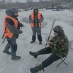 Черкаські рятувальники проводять рейди із роз’яснення правил поведінки на льоду