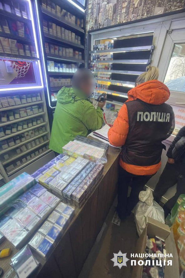 Операція “Акциз”: на Черкащині правоохоронці вилучили з незаконного обігу тютюнову продукцію