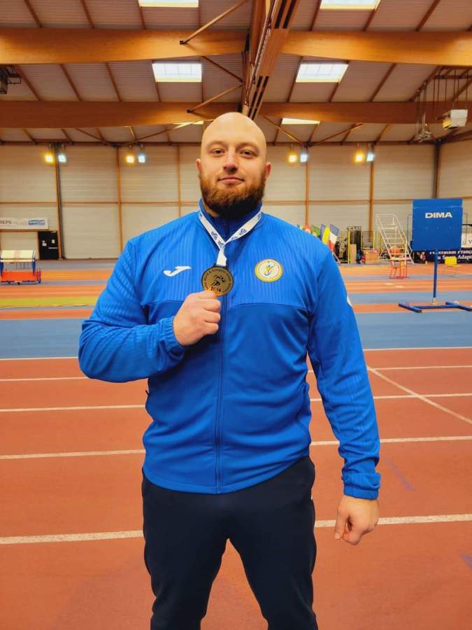 Легкоатлет-паралімпієць з Черкащини став чемпіоном світу зі штовхання ядра