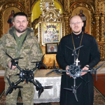 Священник передав десяток дронів черкаським захисникам