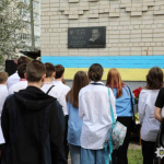 У Черкасах відкрили меморіальну дошку на честь загиблого поліцейського