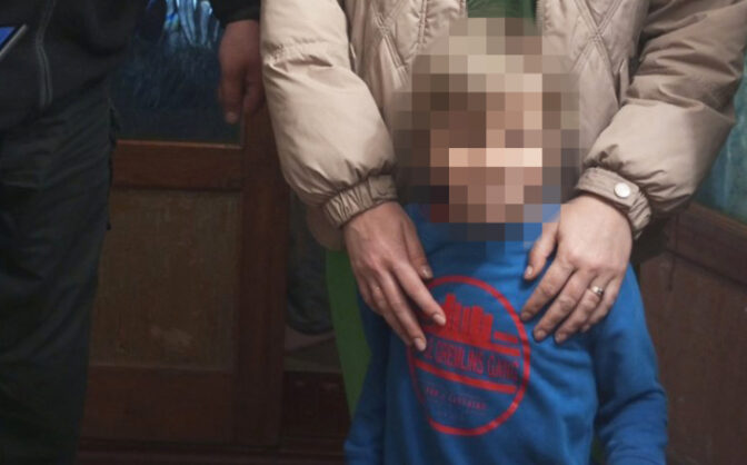 На Черкащині поліціянти повернули чотирирічного хлопчика додому