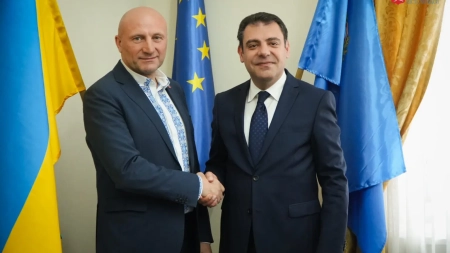 Відбулася зустріч із Надзвичайним і Повноважним Послом Азербайджанської Республіки в Україні Сеймуром Мардалієвим