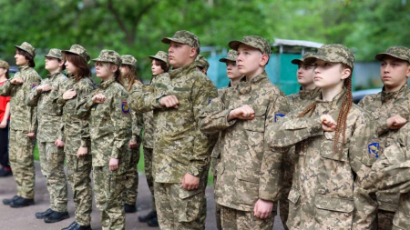 Військово-патріотичний вишкіл відбувся в Черкасах