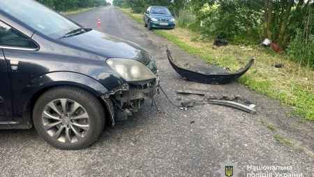 На Золотоніщині “Opel” збив 18-річного мотоцикліста (ФОТО)