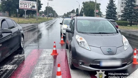У Черкасах водій авто збив жінку на пішохідному переході