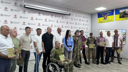 На Уманщині п’ять родин ветеранів отримали сертифікати на власне житло