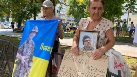 «Ми — його голос»: у Черкасах відбулася акція на підтримку безвісти зниклих та полонених військових