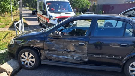 Kia та Opel не розминулись у Черкасах