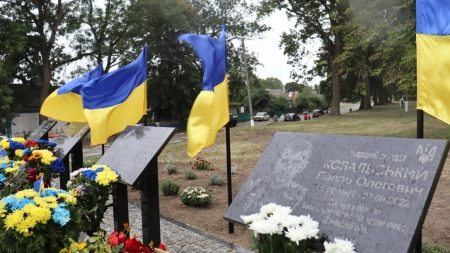 На Монастирищині відкрили Алею слави героїв (ФОТО)