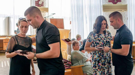 Шістьох полеглих жителів Сміли відзначили орденами «За мужність»