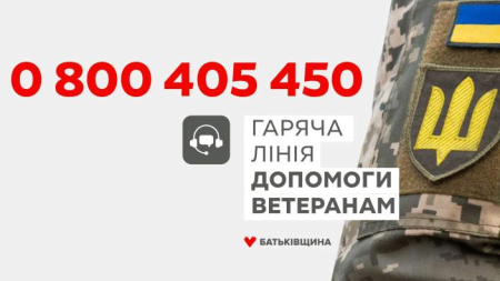 «Гаряча лінія» допомоги ветеранам і військовим: з яких питань звертатися