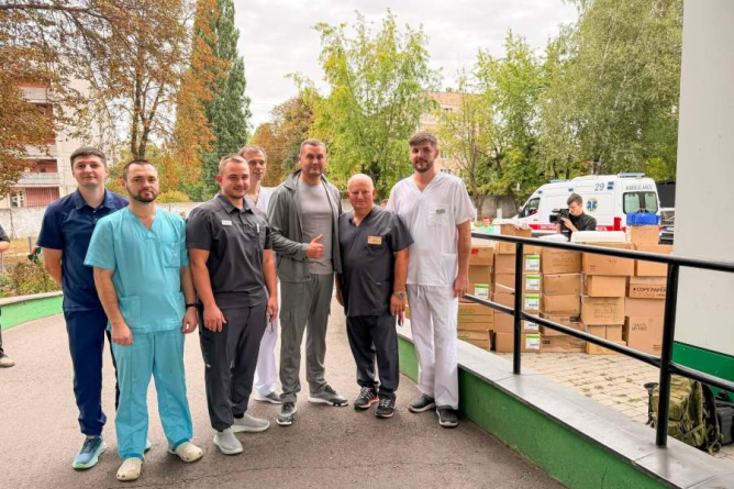 Черкаські медзаклади отримали гуманітарну допомогу