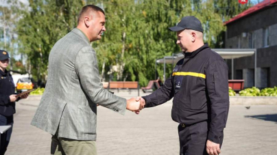 Юрій Тренкін привітав рятувальників із професійним святом