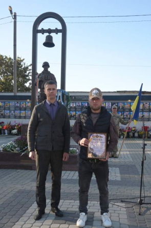 Партійці Шполянщини долучилися до заходів з нагоди Дня захисників і захисниць України