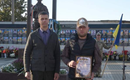Партійці Шполянщини долучилися до заходів з нагоди Дня захисників і захисниць України